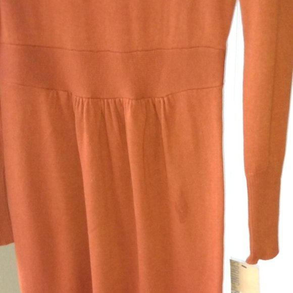 Spring + Mercer knit turtleneck pullover sweater dress. Size M - Picture 10 of 13